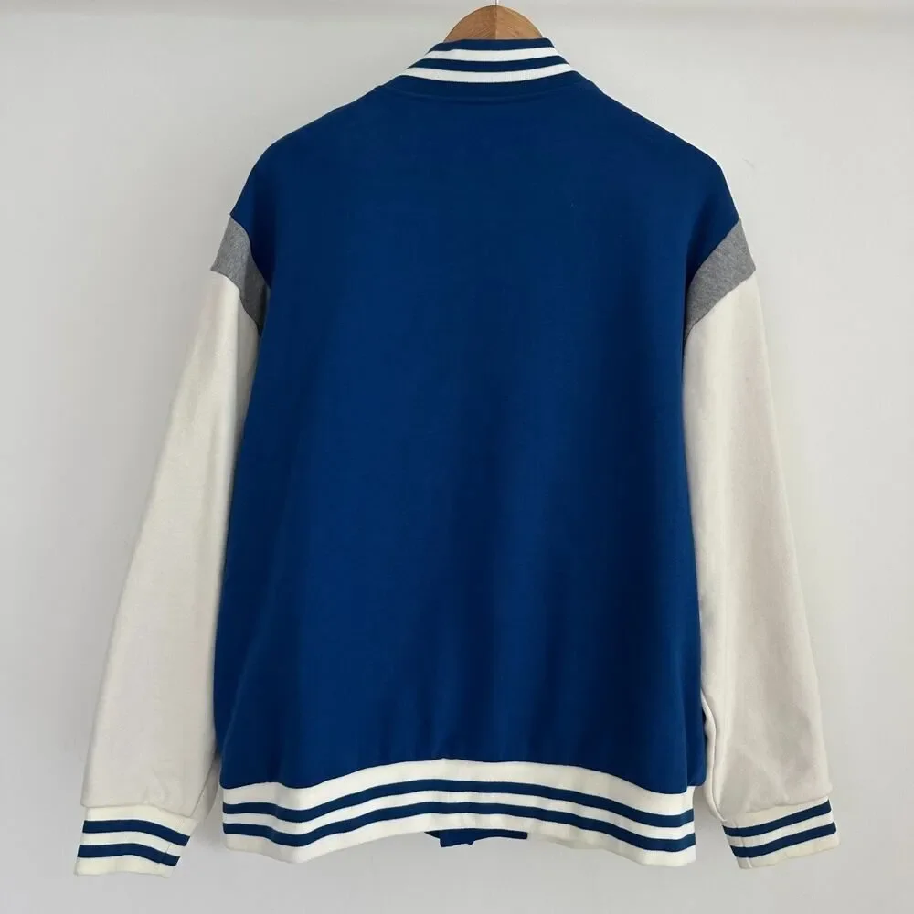 Disney Varsity Jacket Mens Large Bomber Letterman Mickey Mouse‎ Patch Hong Kong